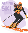 پیش‌نمایش فایل alpine-skiing-thrilling-winter-sport-10324240 از پک ورزش‌های زمستانی