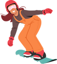 پیش‌نمایش فایل fearless-kid-glides-down-snowy-slopes-on-snowboard-10324249 از پک ورزش‌های زمستانی