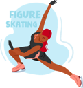 پیش‌نمایش فایل graceful-female-skater-glide-on-ice-10324243 از پک ورزش‌های زمستانی