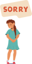 پیش‌نمایش فایل girl-is-feeling-sorry-10525774 از پک افراد
