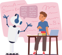 پیش‌نمایش فایل boy-is-visualizing-online-presentation-10525705 از پک افراد با چت‌بات