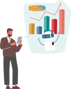 پیش‌نمایش فایل businessman-is-analyzing-profit-chart-10525711 از پک افراد با چت‌بات