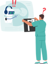 پیش‌نمایش فایل doctor-is-using-chatbot-application-to-analyze-x-ray-report-10525712 از پک افراد با چت‌بات