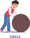 پیش‌نمایش فایل curious-kid-joyfully-rolls-geometric-circle-10674098 از پک بچه‌ها / کودکانه
