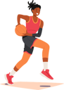 پیش‌نمایش فایل determined-female-basketball-player-character-dashes-down-the-court-10674018 از پک ورزشی