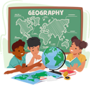پیش‌نمایش فایل diverse-group-of-eager-kids-gathers-in-a-classroom-10673966 از پک آموزش و پرورش