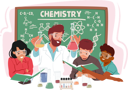 پیش‌نمایش فایل enthusiastic-chemistry-teacher-engages-group-of-eager-kids-in-a-classroom-10673963 از پک آموزش و پرورش