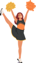 پیش‌نمایش فایل cheerleader-with-infectious-energy-10940540 از پک رقصندگان