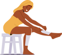 پیش‌نمایش فایل female-applying-warm-wax-10940608 از پک روتین زیبایی