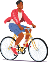پیش‌نمایش فایل male-riding-bicycle-10940586 از پک روتین زیبایی