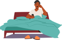 پیش‌نمایش فایل man-sitting-in-bed-10940589 از پک روتین زیبایی