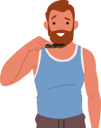 پیش‌نمایش فایل man-styling-beard-10940595 از پک روتین زیبایی