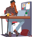 پیش‌نمایش فایل man-works-in-office-10940582 از پک روتین زیبایی