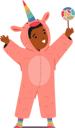 پیش‌نمایش فایل black-child-joyfully-wears-unicorn-themed-kigurumi-pajama-and-lollipop-in-hand-10940657 از پک بچه‌ها / کودکانه