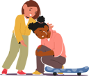 پیش‌نمایش فایل caring-kid-girl-embraces-her-tearful-friend-10940627 از پک بچه‌ها / کودکانه