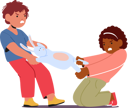 پیش‌نمایش فایل furious-boy-and-girl-clash-toy-tug-of-war-erupts-10940641 از پک بچه‌ها / کودکانه