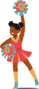 پیش‌نمایش فایل pigtails-bounce-as-she-twirls-pompoms-10940653 از پک بچه‌ها / کودکانه