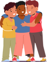 پیش‌نمایش فایل three-inseparable-boy-having-bound-by-friendship-warmth-10940620 از پک بچه‌ها / کودکانه
