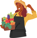 پیش‌نمایش فایل girl-is-holding-fresh-vegetables-11167517 از پک کشاورزان