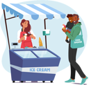 پیش‌نمایش فایل ice-cream-girl-sells-ice-cream-products-11167527 از پک کشاورزان