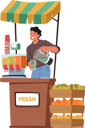 پیش‌نمایش فایل man-is-selling-fruit-juices-in-market-11167538 از پک کشاورزان