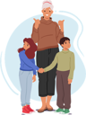 پیش‌نمایش فایل grandmother-resolves-childrens-fight-11167434 از پک بچه‌ها / کودکانه