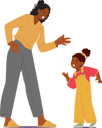 پیش‌نمایش فایل irritated-mother-is-shouting-at-her-kid-11167447 از پک بچه‌ها / کودکانه