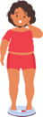 پیش‌نمایش فایل fat-girl-stands-on-weight-machine-11167421 از پک بچه‌ها / کودکانه