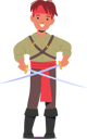 پیش‌نمایش فایل kid-is-holding-sword-in-his-hands-11167424 از پک بچه‌ها / کودکانه