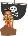 پیش‌نمایش فایل kid-pirate-is-standing-defiantly-at-the-ship-helm-11167425 از پک بچه‌ها / کودکانه