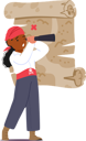 پیش‌نمایش فایل kid-pirate-is-viewing-through-binoculars-11167423 از پک بچه‌ها / کودکانه
