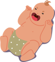 پیش‌نمایش فایل helpless-infant-lies-on-back-11272375 از پک نوزاد