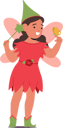 پیش‌نمایش فایل little-girl-in-fairy-costume-11272389 از پک بچه‌ها / کودکانه