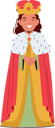 پیش‌نمایش فایل little-girl-in-queen-costume-11272381 از پک بچه‌ها / کودکانه