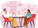 پیش‌نمایش فایل couple-talking-while-sitting-at-restaurant-4538800 از پک غذا و نوشیدنی