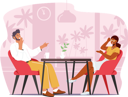 پیش‌نمایش فایل man-and-woman-having-onversation-4538802 از پک غذا و نوشیدنی