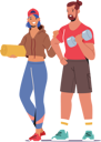 پیش‌نمایش فایل couple-wearing-sports-clothes-and-sneakers-visiting-gym-4539231 از پک ورزشی