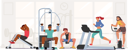 پیش‌نمایش فایل people-fitness-training-in-gym-4539243 از پک ورزشی