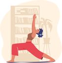 پیش‌نمایش فایل woman-doing-stretching-at-home-4539252 از پک ورزشی