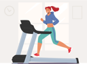 پیش‌نمایش فایل woman-running-on-treadmill-4539247 از پک ورزشی