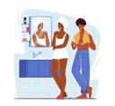 پیش‌نمایش فایل couple-brushing-teeths-together-in-the-bathroom-4538567 از پک زیبایی و مد