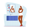 پیش‌نمایش فایل woman-brushing-teeths-in-the-bathroom-4538568 از پک زیبایی و مد