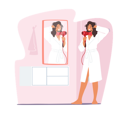 پیش‌نمایش فایل woman-drying-hairs-after-shower-using-hair-dryer-4538572 از پک زیبایی و مد