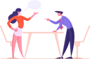 پیش‌نمایش فایل manager-arguing-with-employee-4587774 از پک رقابت کسب‌وکار