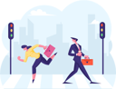 پیش‌نمایش فایل people-crossing-road-on-way-to-office-4587790 از پک رقابت کسب‌وکار