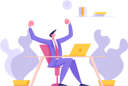 پیش‌نمایش فایل businessman-completing-task-on-time-4588838 از پک تچنولوگیس