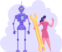 پیش‌نمایش فایل engineer-creating-robot-4588840 از پک تچنولوگیس
