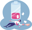 پیش‌نمایش فایل exhausted-businessman-due-to-overwork-4588801 از پک تچنولوگیس