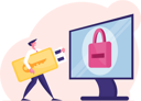 پیش‌نمایش فایل secure-computer-of-businessman-4588844 از پک تچنولوگیس