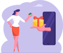پیش‌نمایش فایل woman-getting-loyalty-rewards-4588832 از پک تچنولوگیس